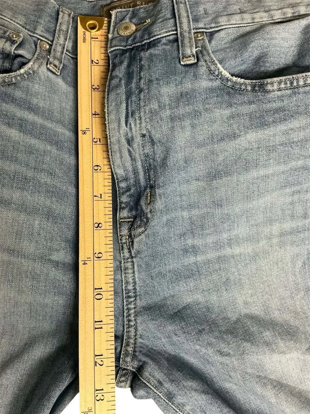J.Crew Point Sur Re-Imagined High-Rise Straight-Leg Jeans Size 29